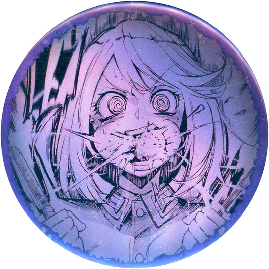 Viktoriya Ivanovna Serebryakov J. Hologram Button The Saga of Tanya the Evil Kujibikido Online Kuji Prize E-10 [USED]