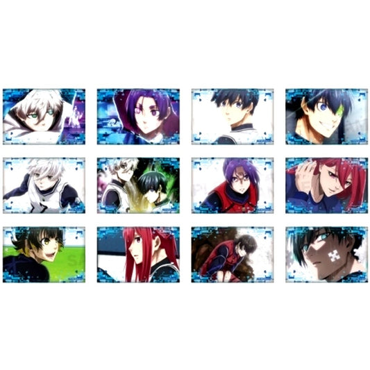Set of 12 Blue Lock Trading Scene Shot Button [USED]
