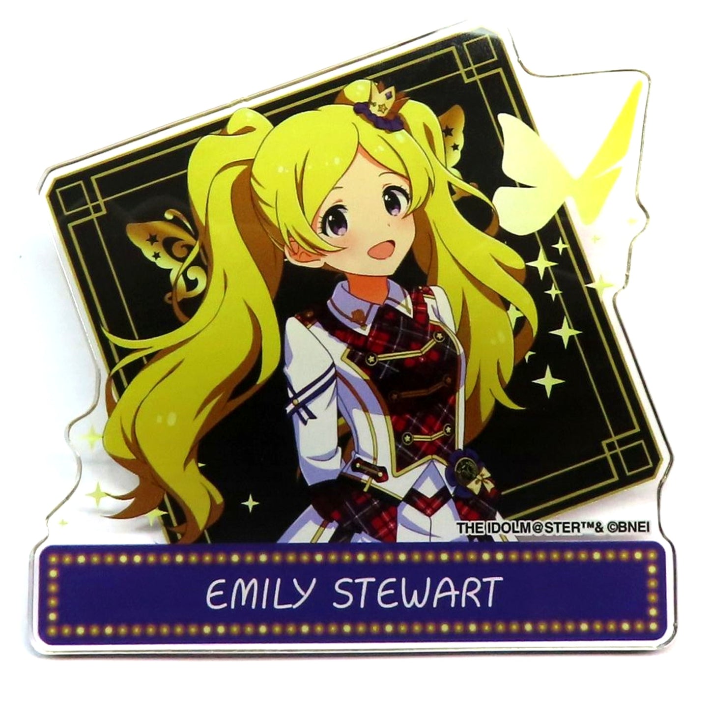 Emily Stewart 10th Act-4 Ver. Official Produce Badge The Idolmaster Million Live [USED]