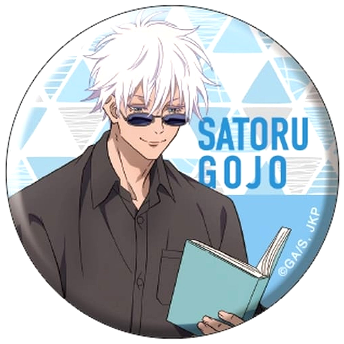 Jujutsu Kaisen Season 2 Satoru Gojo Trading Mat Can Badge Reading Buttons [USED]
