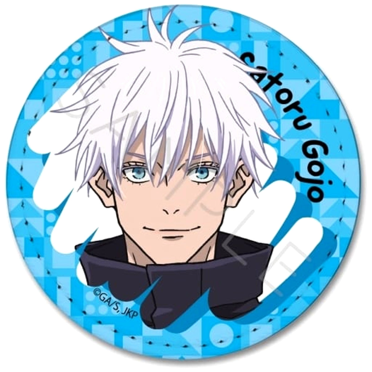 Jujutsu Kaisen Satoru Gojo NH Second Season, Part 2 Leather Badge Circular Buttons [USED]