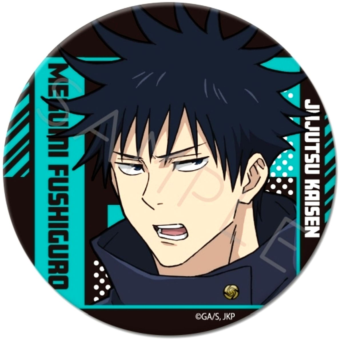 Megumi Fushiguro NB Season 2 2nd Release 3WAY Button 75mm Jujutsu Kaisen [USED]