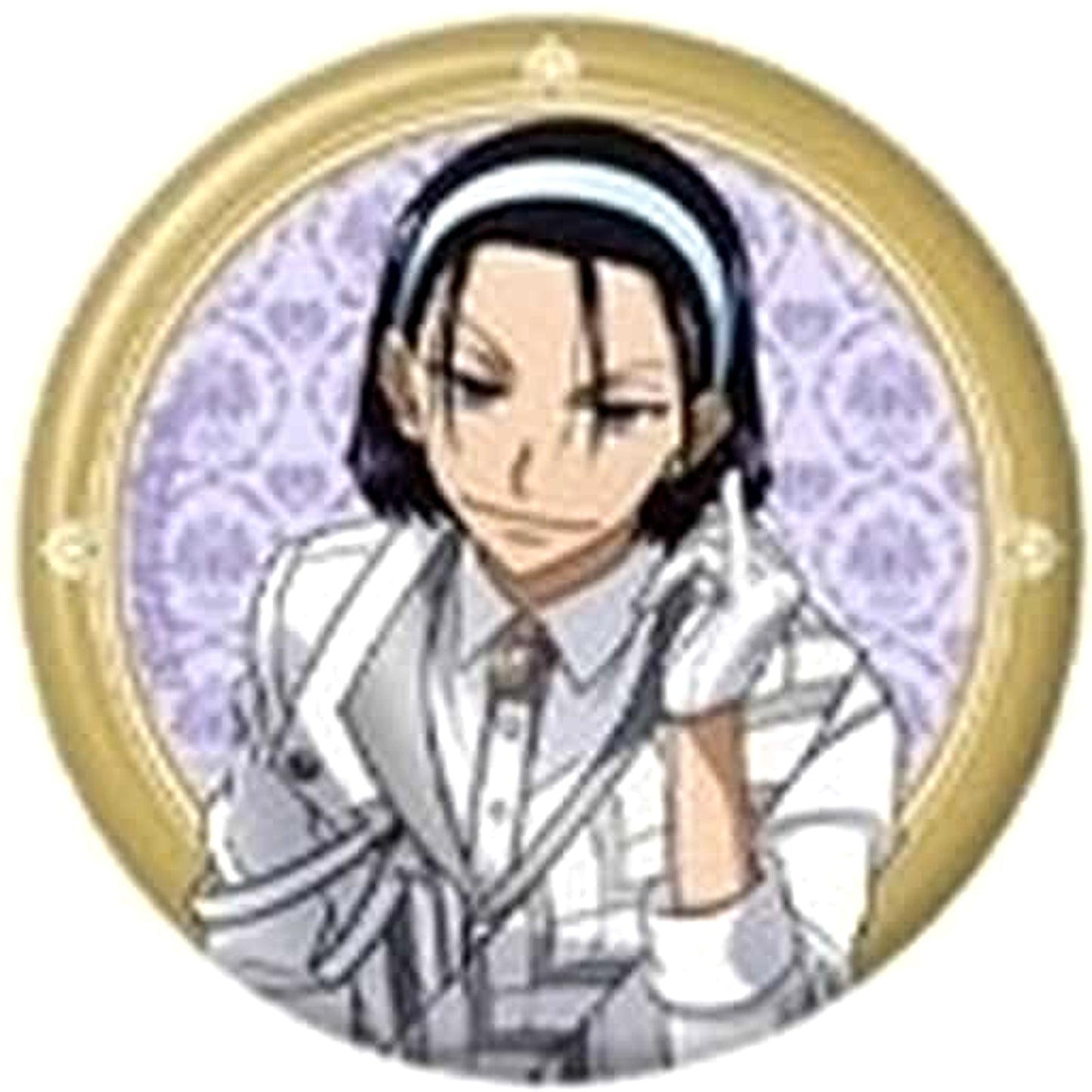 Yowamushi Pedal: Limit Break Todo Jinpachi Trading Mat Can Badge Yubikiri Ver. animate Girls Festival 2023 Limited Buttons [USED]