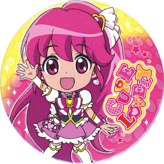 Cure Lovely HappinessCharge Precure PrePop Big Button [USED]