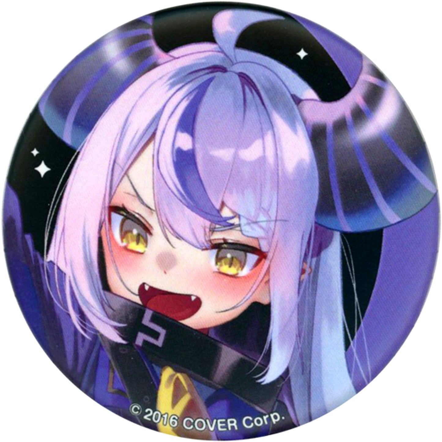 La+ Darknesss Hololive Close-up holoX Character Button Collection Secret Society holoX Animate Conquest Fair & Only Shop 2023 [USED]