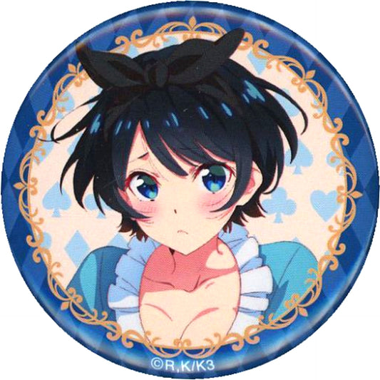 Ruka Sarashina Rent-A-Girlfriend Face Up Button Alice in Wonderland Ver. 2nd E Prize 08 Kujico [USED]