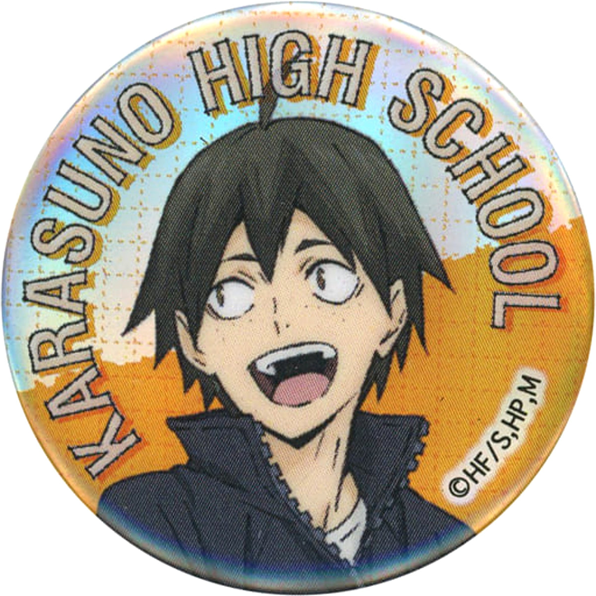 Haikyu!! Tadashi Yamaguchi Can Badge Warming Up!! Buttons [USED]