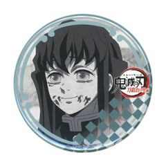 Demon Slayer: Kimetsu no Yaiba Swordsmith Village Arc Muichirou Tokitou Fun Lottery 57mm Can Badge ufotable Dining 4th Period Limited Fun Lottery Prize Buttons [USED]