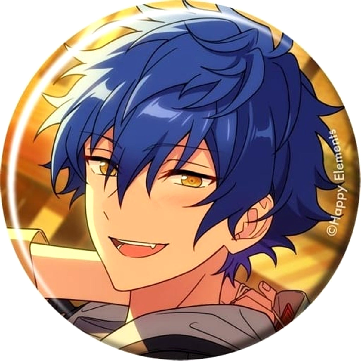 Ensemble Stars!! Jun Sazanami Feature Scout 2 Can Badge 2023 Autumn Casual Side Buttons [USED]