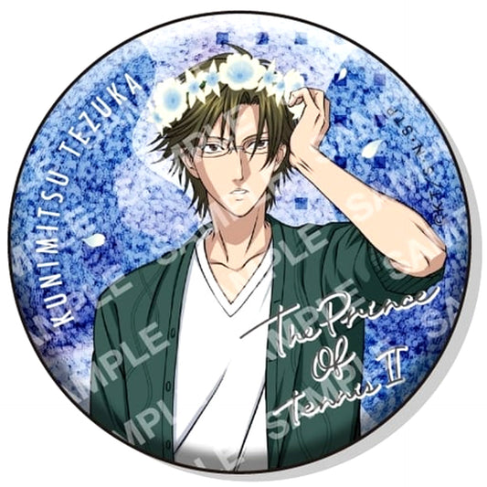 The New Prince of Tennis Kunimitsu Tezuka Glitter Can Badge Collection A Buttons [USED]