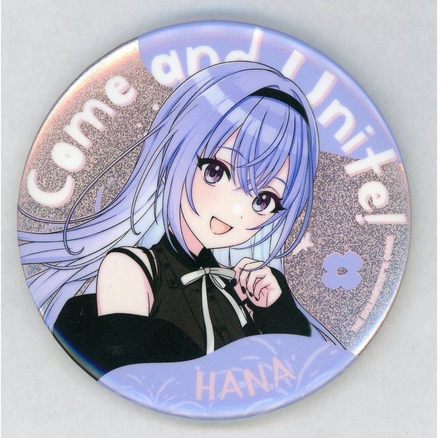 Hana Suzuki THE IDOLM@STER Shiny Colors Official 75mm Glitter Button 6th Live Tour Limited [USED]