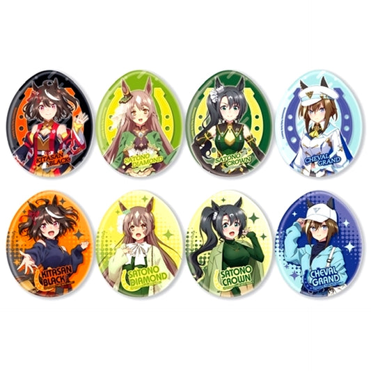 Set of 8 Uma Musume Pretty Derby Season 3 Button Collection [USED]