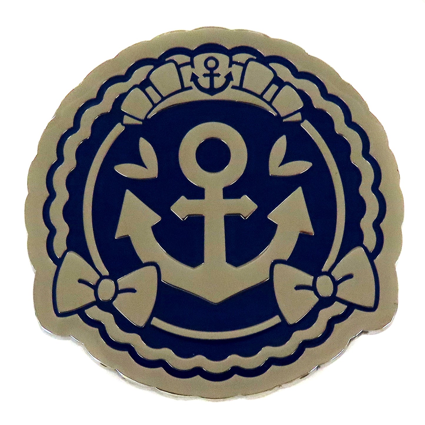 Minato Aqua hololive Holo Emblem Pin Button [USED]