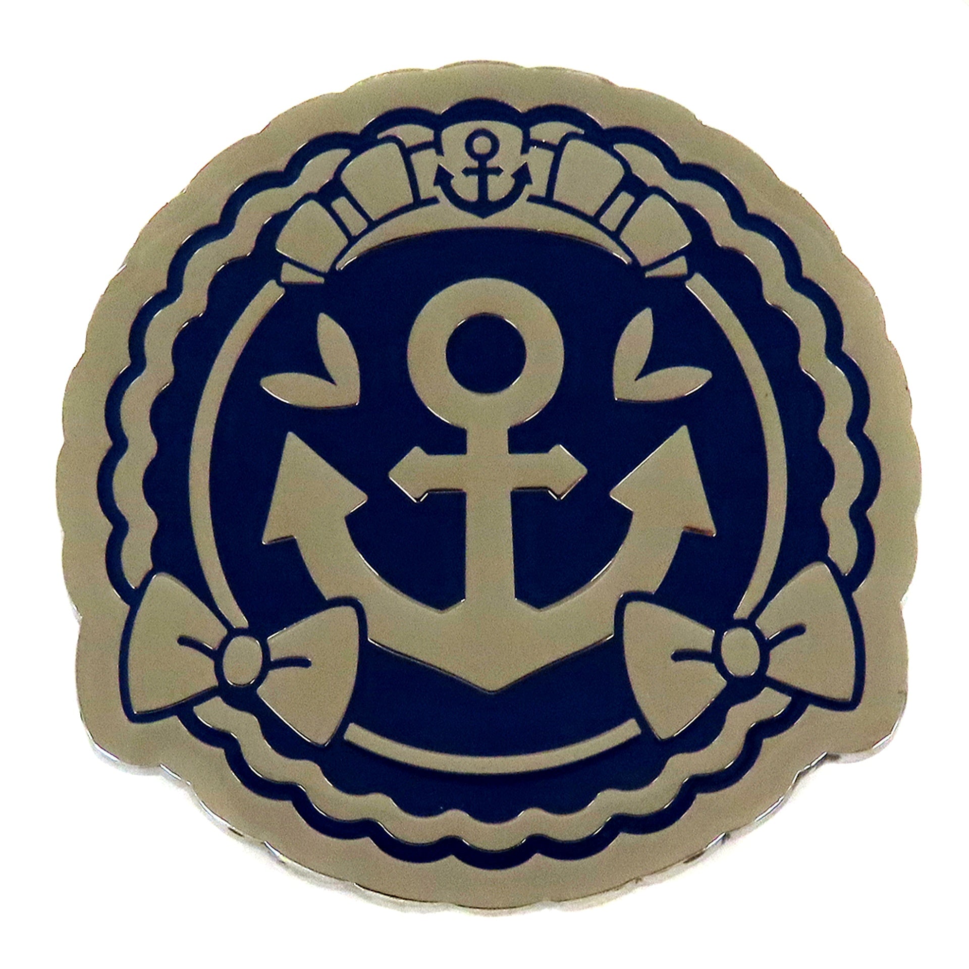 Minato Aqua hololive Holo Emblem Pin Button [USED]