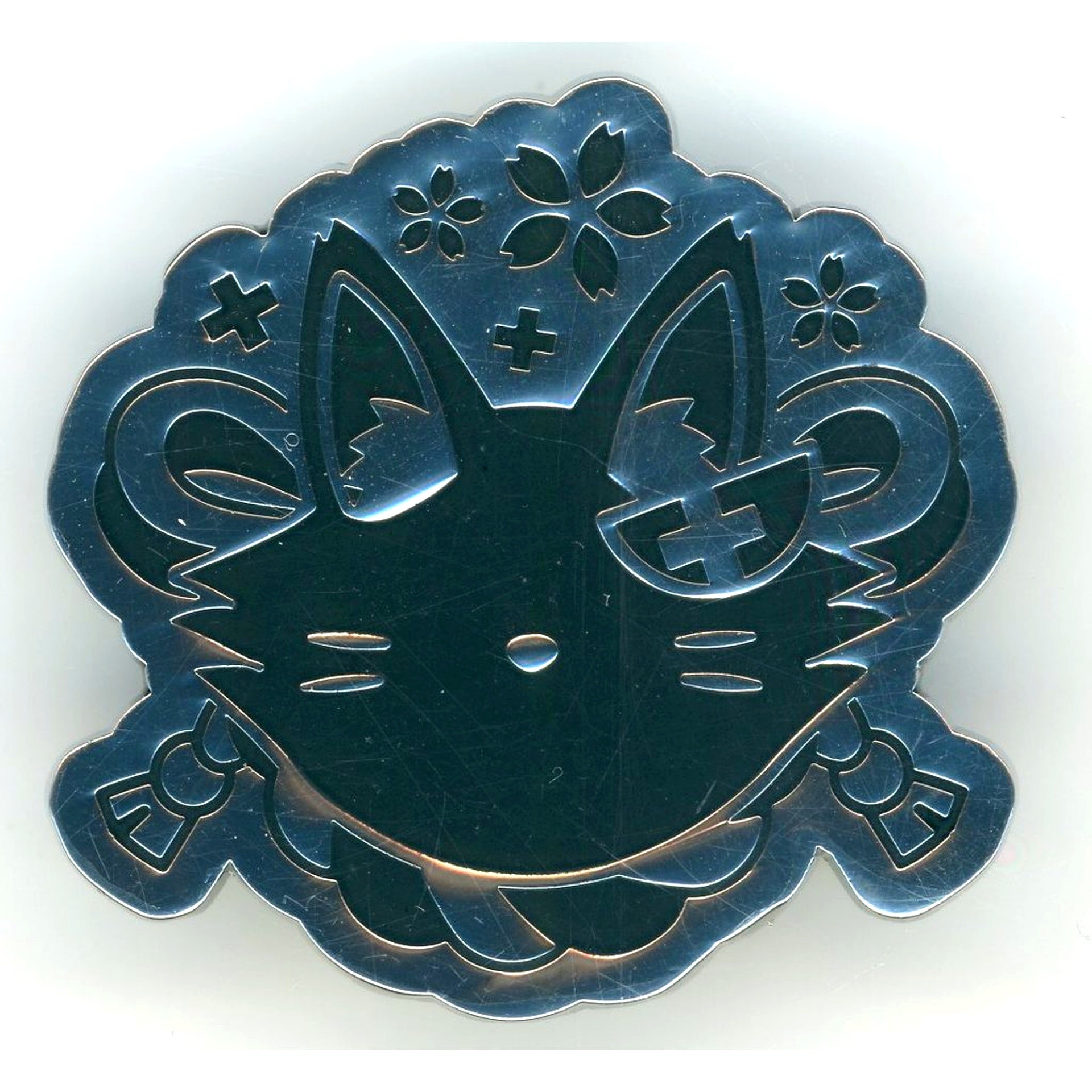 Ookami Mio hololive Holo Emblem Pin Button [USED]