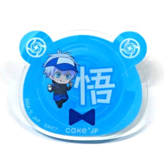 Jujutsu Kaisen Satoru Gojo Trading Name Badge Roll Ice Cream Factory Limited Buttons [USED]