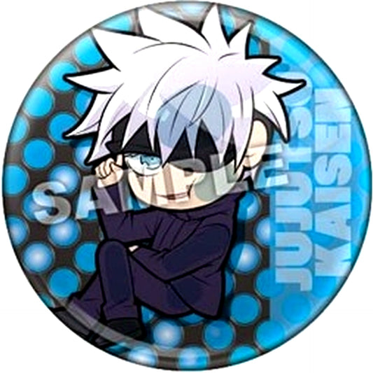 Satoru Gojo Pita! Deforme Jujutsu Kaisen Battle! Trading Button [USED]