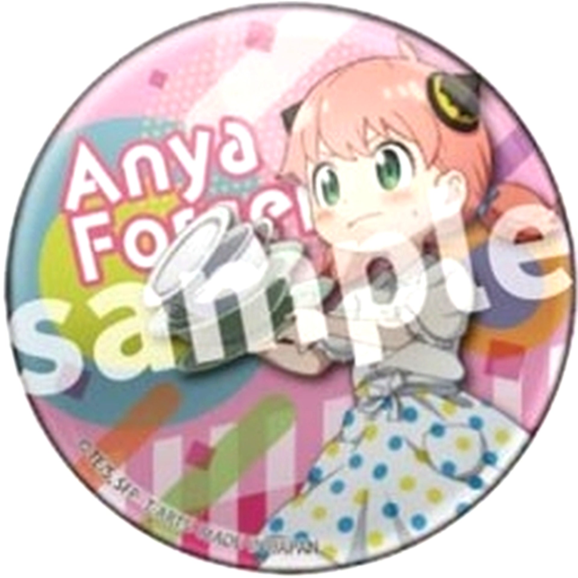 Anya Forger - Table Setting Spy x Family Helping Trading Badge [USED]
