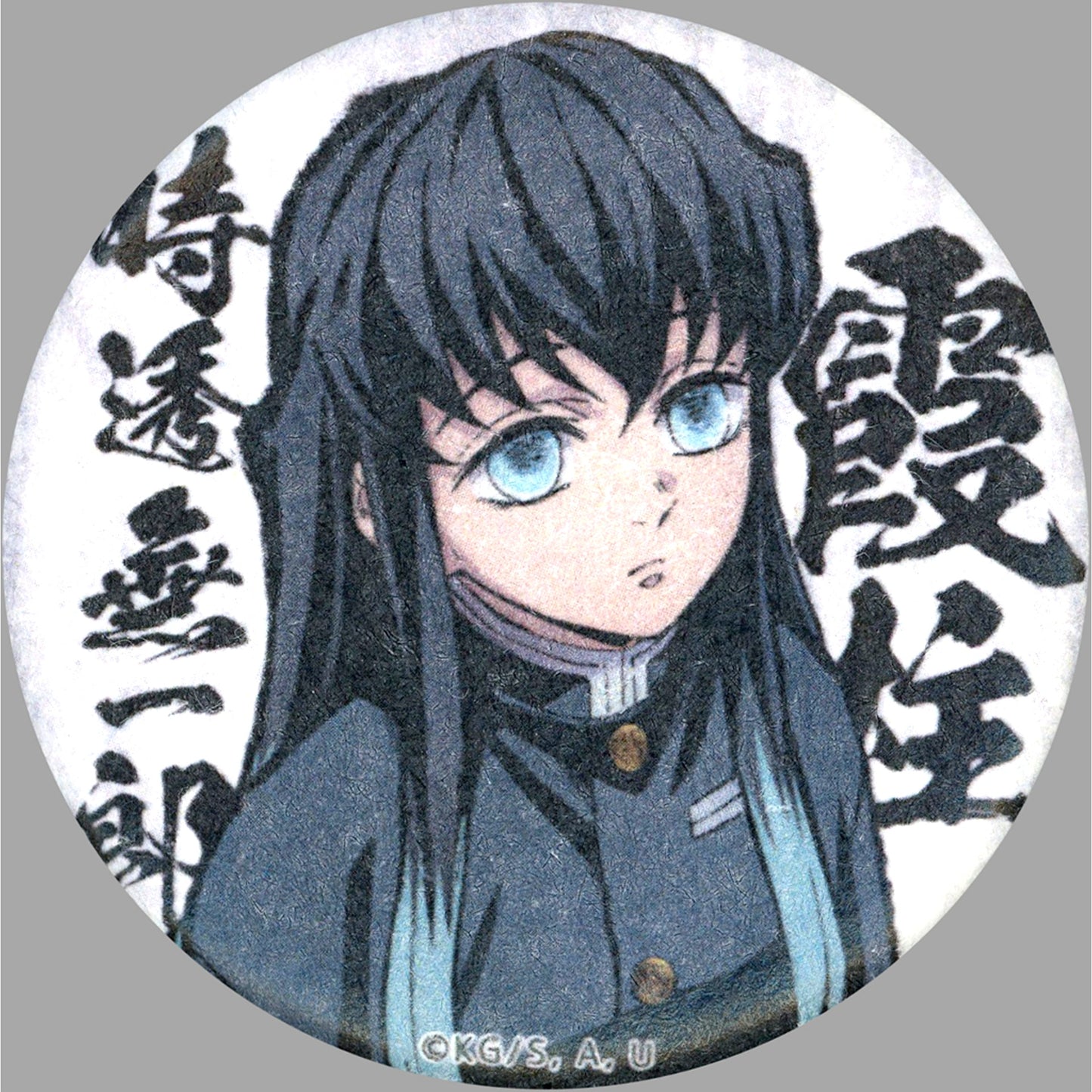 Muichiro Tokito Single Demon Slayer Hashira Meeting Butterfly Mansion Arc Washi Button [USED]