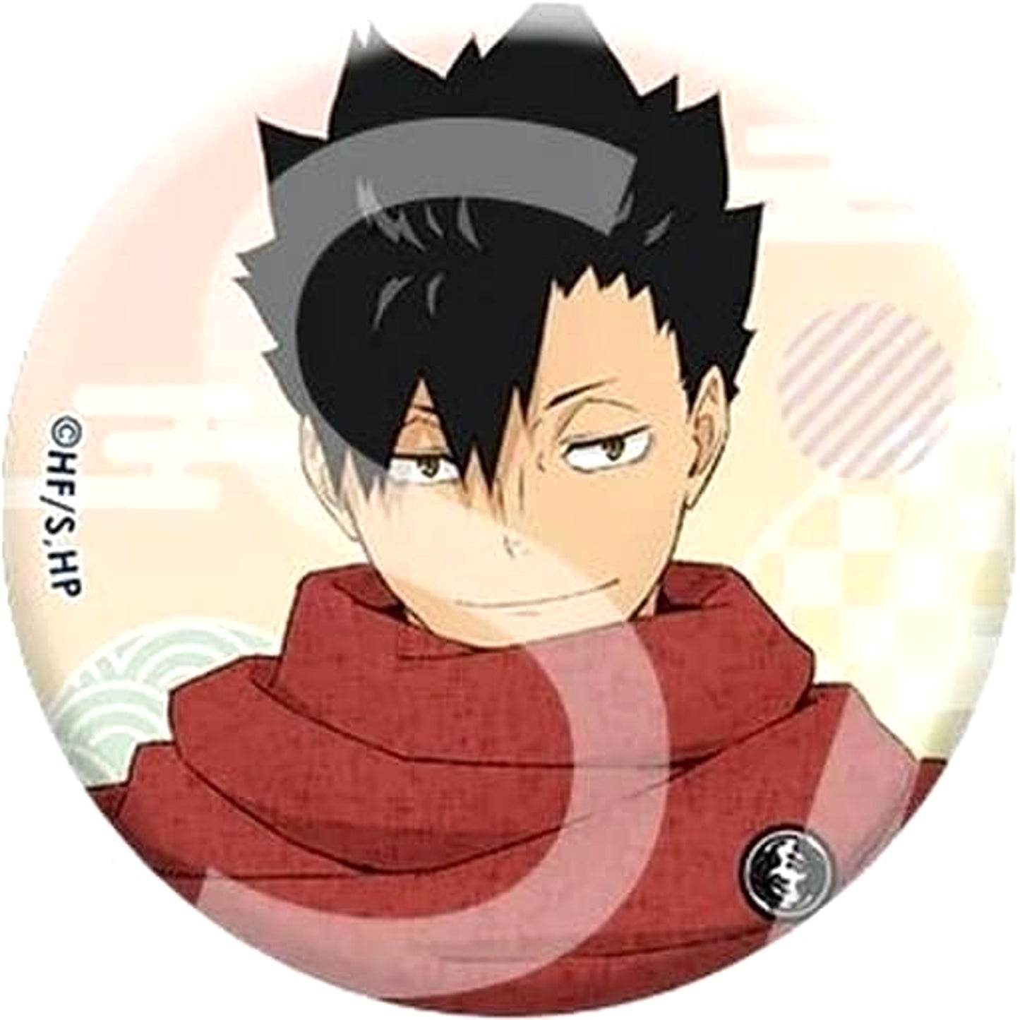 Tetsuro Kuroo Haikyu!! Japanese Paper Style Random Button [USED]