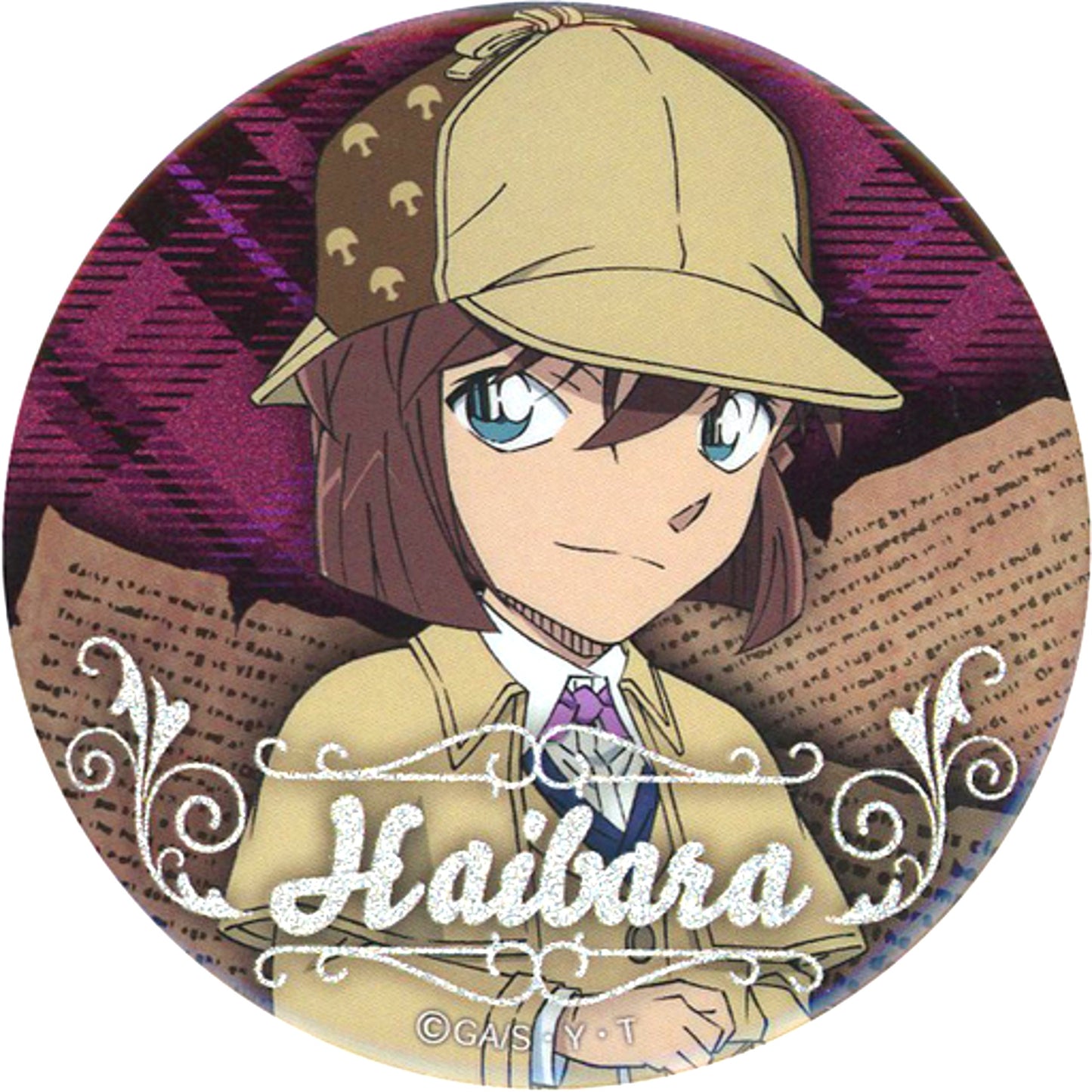 Ai Haibara Detective Conan Holmes Metallic Button Detective Conan Plaza Limited [USED]
