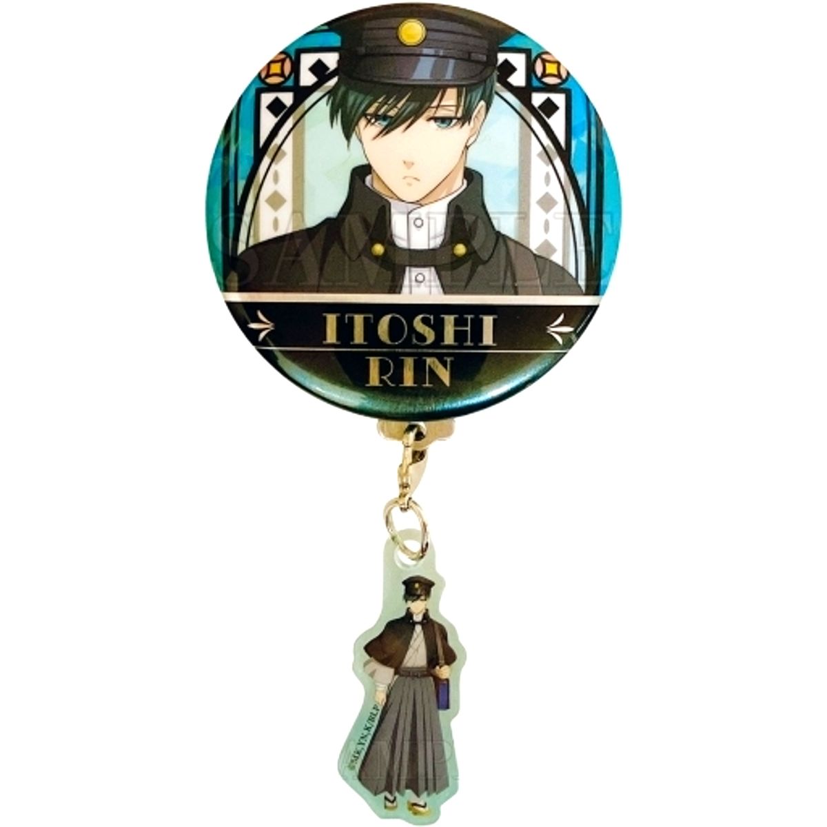 Rin Itoshi Blue Lock Charm Button [USED]
