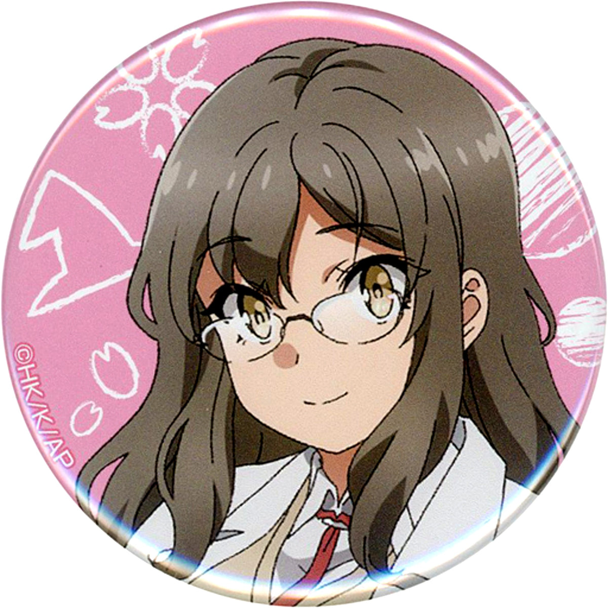 Rio Futaba Rascal Does Not Dream of a Knapsack Kid Button Theater Limited [USED]