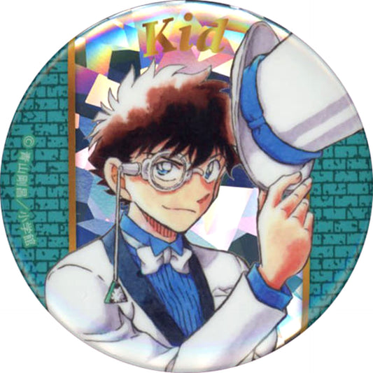 Detective Conan Kid the Phantom Thief Random Can Badge Collection 30th Anniversary Detective Conan Exhibition Limited Buttons [USED]