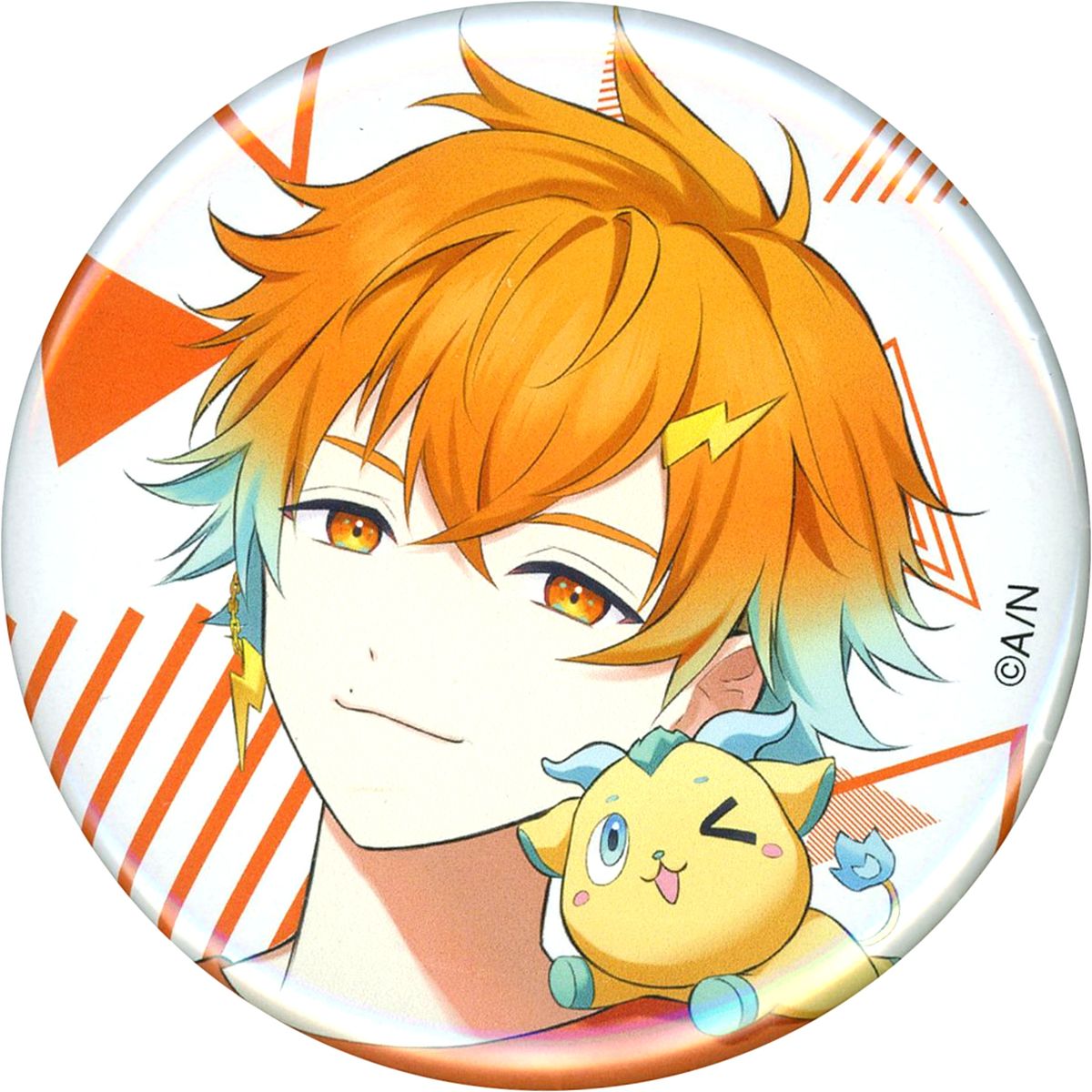 Usami Rito Virtual YouTuber Nijisanji NIJISANJI Fes 2023 Class T-Shirt Random Button Orange B Group [USED]