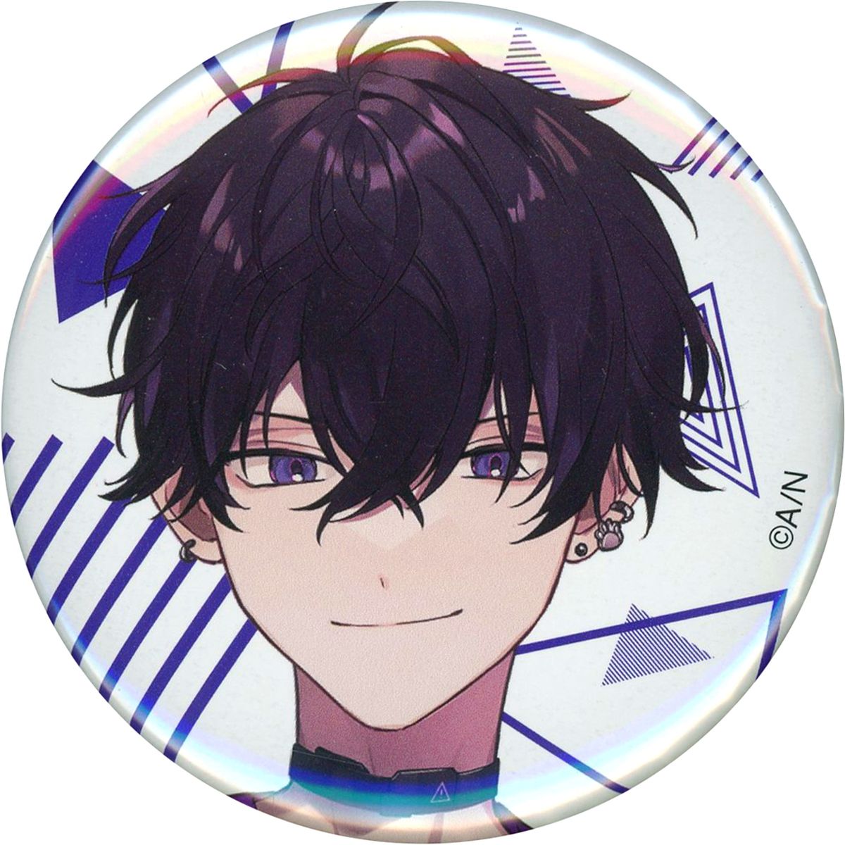 Saiki Ittetsu Virtual YouTuber Nijisanji NIJISANJI Fes 2023 Class T-Shirt Random Button Violet Group B [USED]