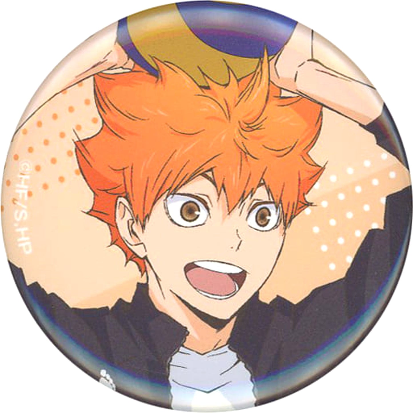 Shoyo Hinata Haikyu!! Newly Drawn Trading Badge JF2024 Ver. Jump Festa 2024 Limited [USED]