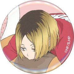 Haikyu!! Kenma Kozume Newly Drawn Trading Badge JF2024 Ver. Jump Festa 2024 Limited Buttons [USED]