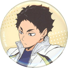 Haikyu!! Keiji Akaashi Newly Drawn Trading Badge JF2024 Ver. Jump Festa 2024 Limited Buttons [USED]