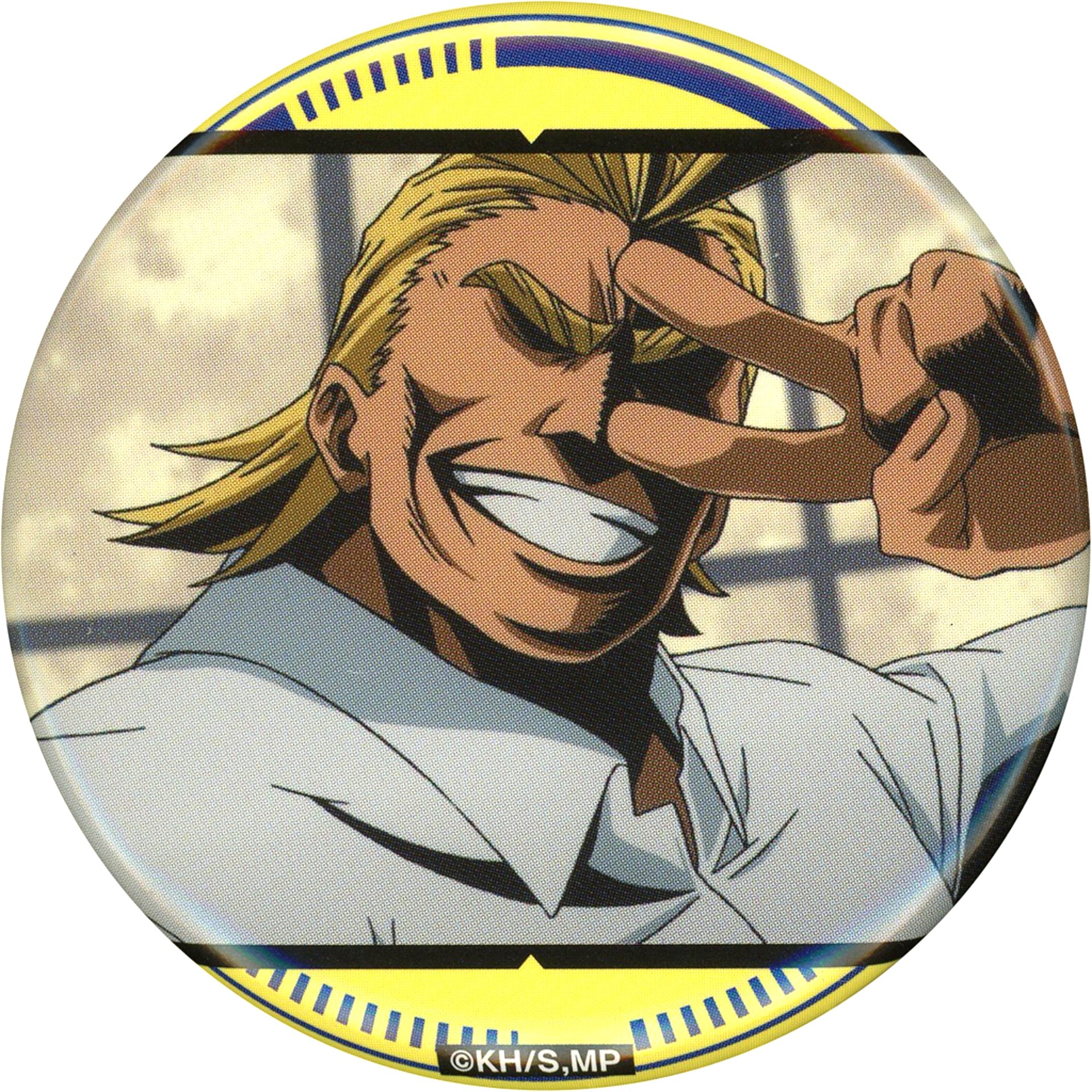 All Might My Hero Academia Ultra Animation Exhibition Character Button Collection Season 1&2 [USED]