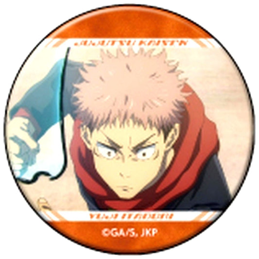 Yuji Itadori Jujutsu Kaisen Season 2 Shibuya Incident Chara Badge Collection Button F [USED]