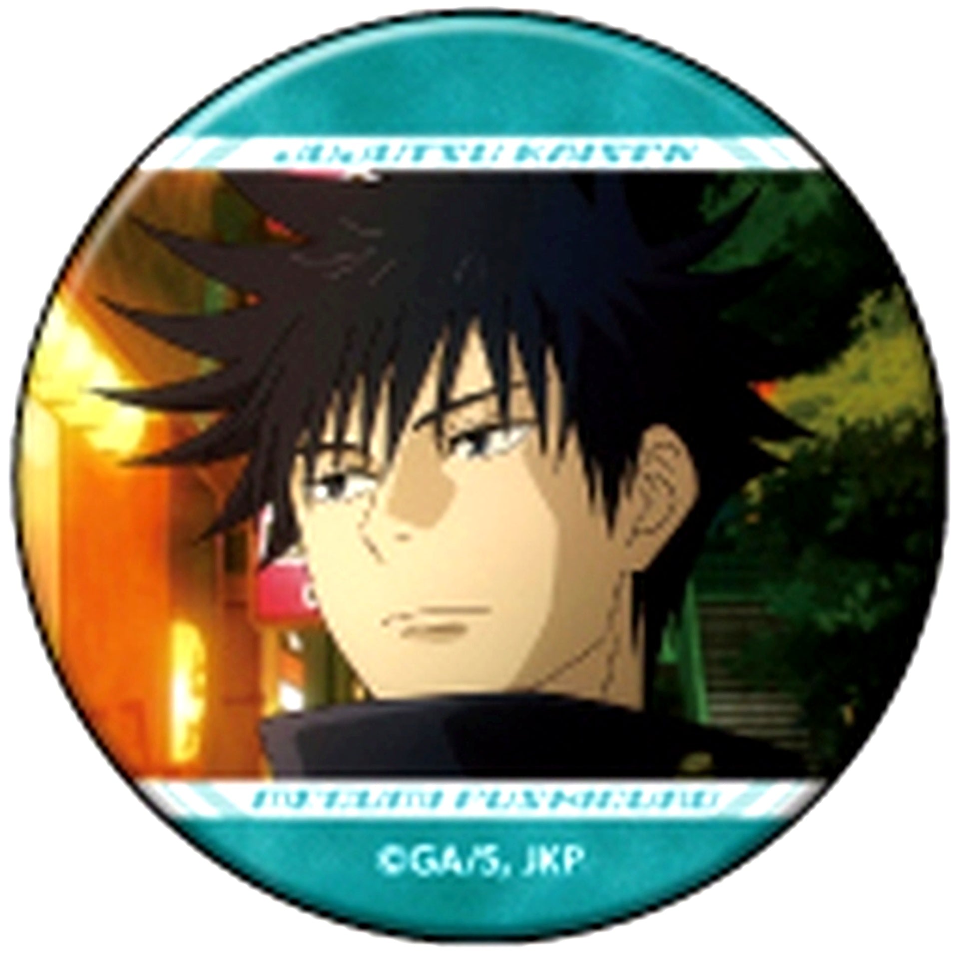 Megumi Fushiguro B Jujutsu Kaisen Season 2 Shibuya Incident Char Badge Collection [USED]