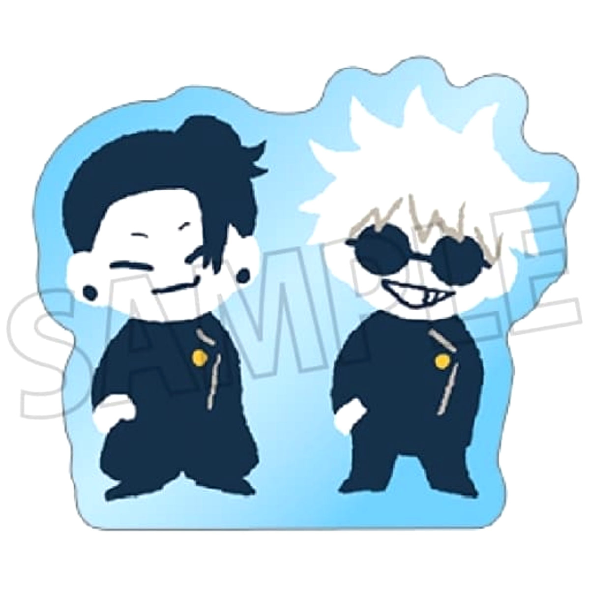 Jujutsu Kaisen Season 2 Satoru Gojo Suguru Getou Yuru Palette Pins Pins [USED]