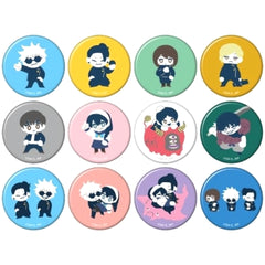 Jujutsu Kaisen Season 2 Satoru Gojo & Others Yuru Palette Character Badge Collection All 12 Types Set Buttons [USED]