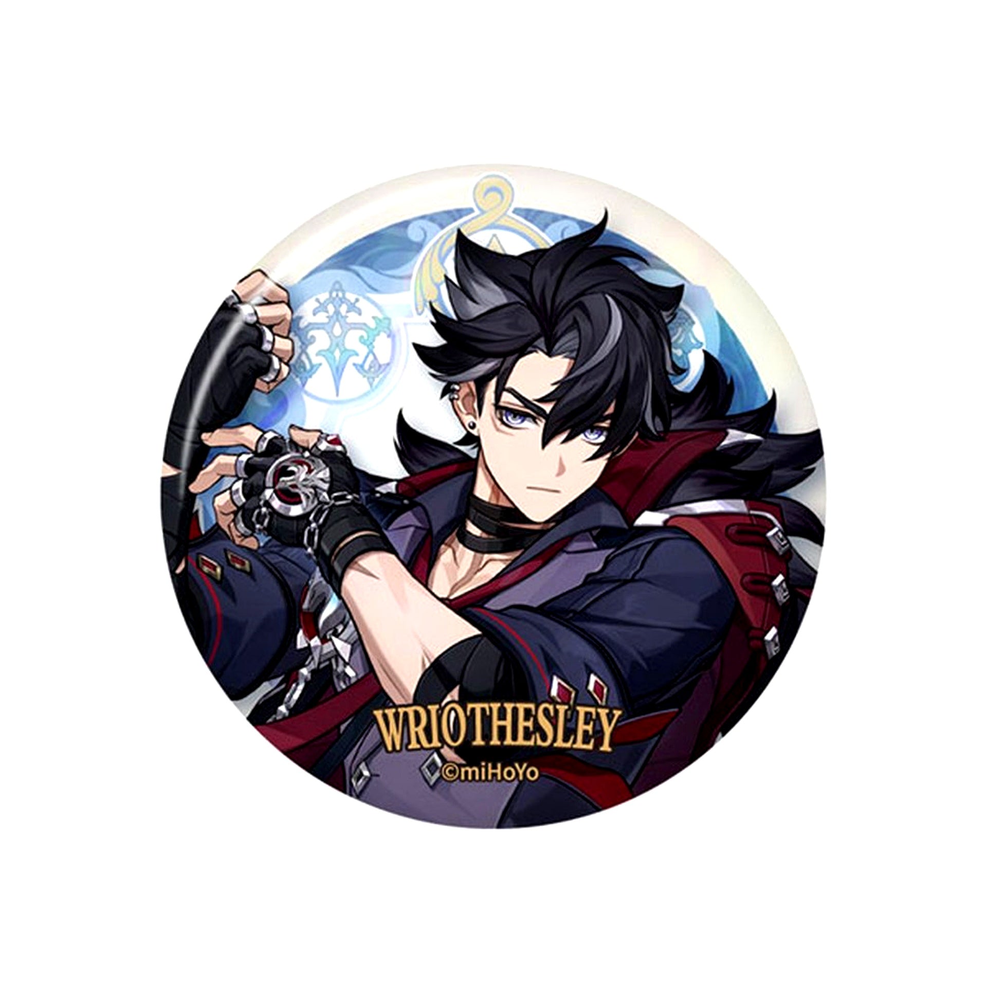 Wriothesley Genshin Impact Court of Fontaine Series Character Button [USED]