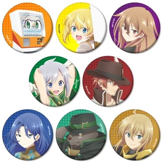 Reborn as a Vending Machine, I Now Wander the Dungeon Boxxo & Others Trading Mat Can Badge All 8 Types Set Buttons [USED]