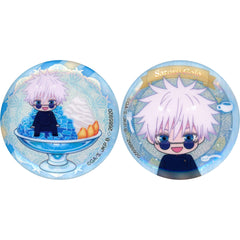 Jujutsu Kaisen Satoru Gojo Punitop Parfait Noru Assort Vol.2 Hologram Can Badge Set Buttons [USED]