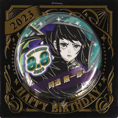 Demon Slayer: Kimetsu no Yaiba Muichirou Tokitou Birthday Can Badge 2023 Buttons [USED]