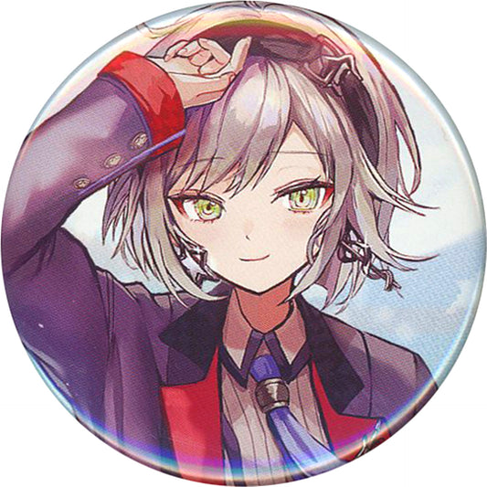 Shiho Hinomori Ver. Project SEKAI Colorful Stage! feat. Hatsune Miku 56mm Button CD Leo/need 7th Single Flyway Aioi Animate Purchase Bonus [USED]