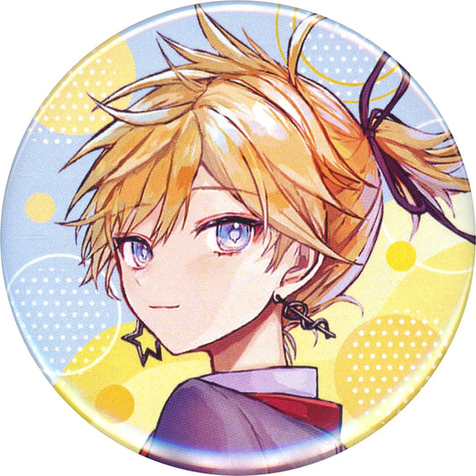 Kagamine Len Classroom SEKAI Ver. 56mm Button CD Project SEKAI COLORFUL STAGE! feat. Hatsune Miku Leo/need 7th Single Flyway / Aioi Amazon.co.jp Bonus [USED]