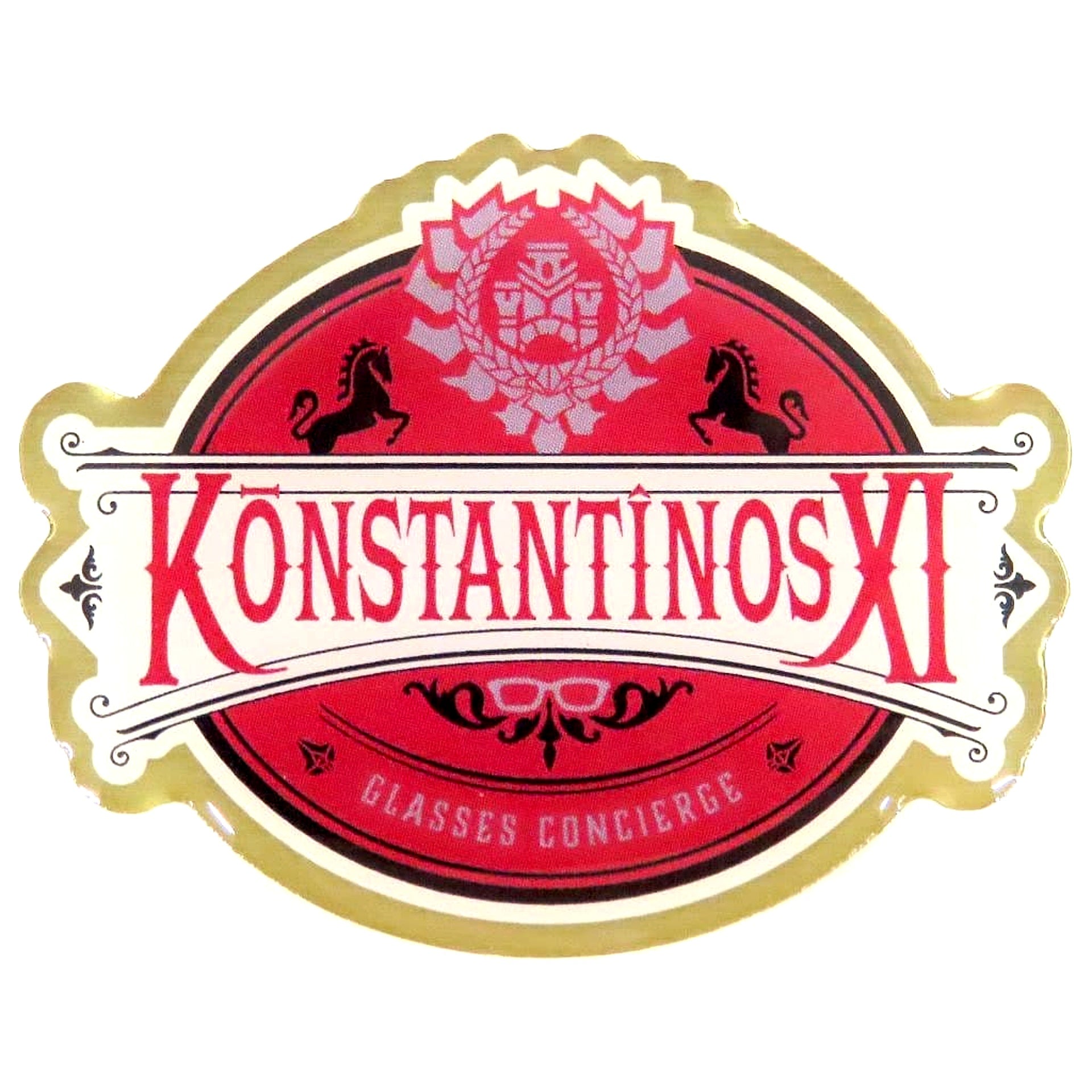 Fate/Grand Order Constantine XI Rider Pins FGO MART [USED]