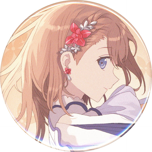 Minori Hanasato Project SEKAI Colorful Stage! feat. Hatsune Miku MORE MORE JUMP! 7th Single Watashi wa Watashitachi wa Momoiro no Kagi 56mm Button Gamers Bonus [USED]