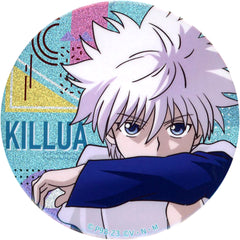 Hunter x Hunter Killua Zoldyck Sitting Glitter Can Badge Vol.3 Jump Shop Limited Buttons [USED]