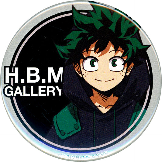 Izuku Midoriya My Hero Academia THE MOVIE World Heroes' Mission x ZOZOTOWN x H.B.M.GALLERY Button [USED]