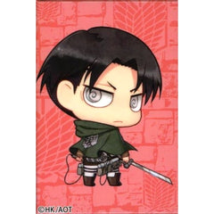 Attack on Titan Levi Ackerman 98 Chibi Levi Hyakkei Can Badge Buttons [USED]
