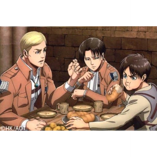 Attack on Titan Levi Erwin Ellen Levi Hyakkei Can Badge Buttons [USED]